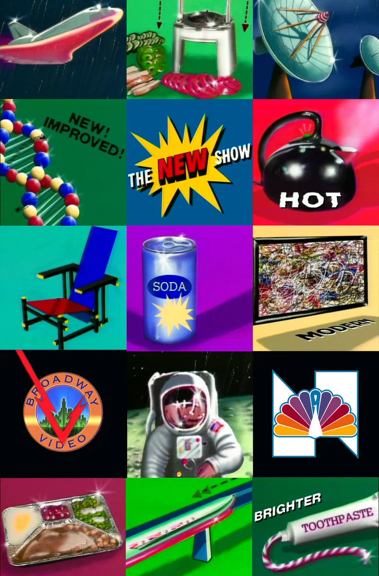 The New Show poster background