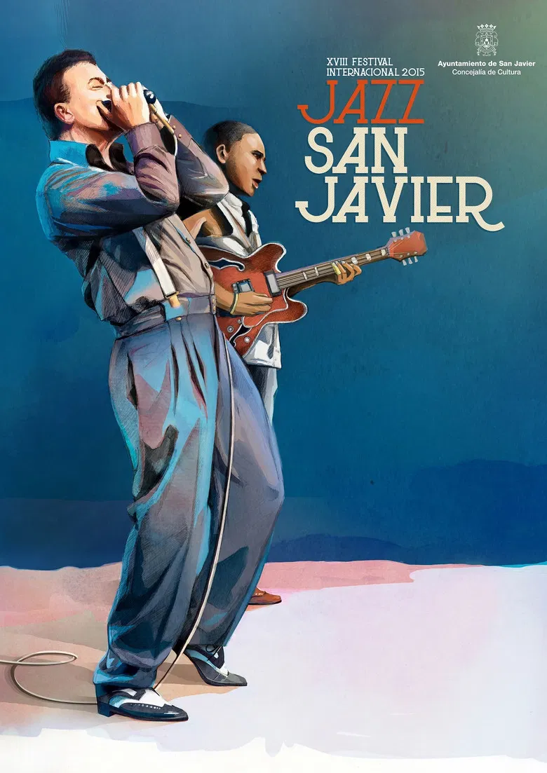Joe Louis Walker: Festival de Jazz San Javier poster background