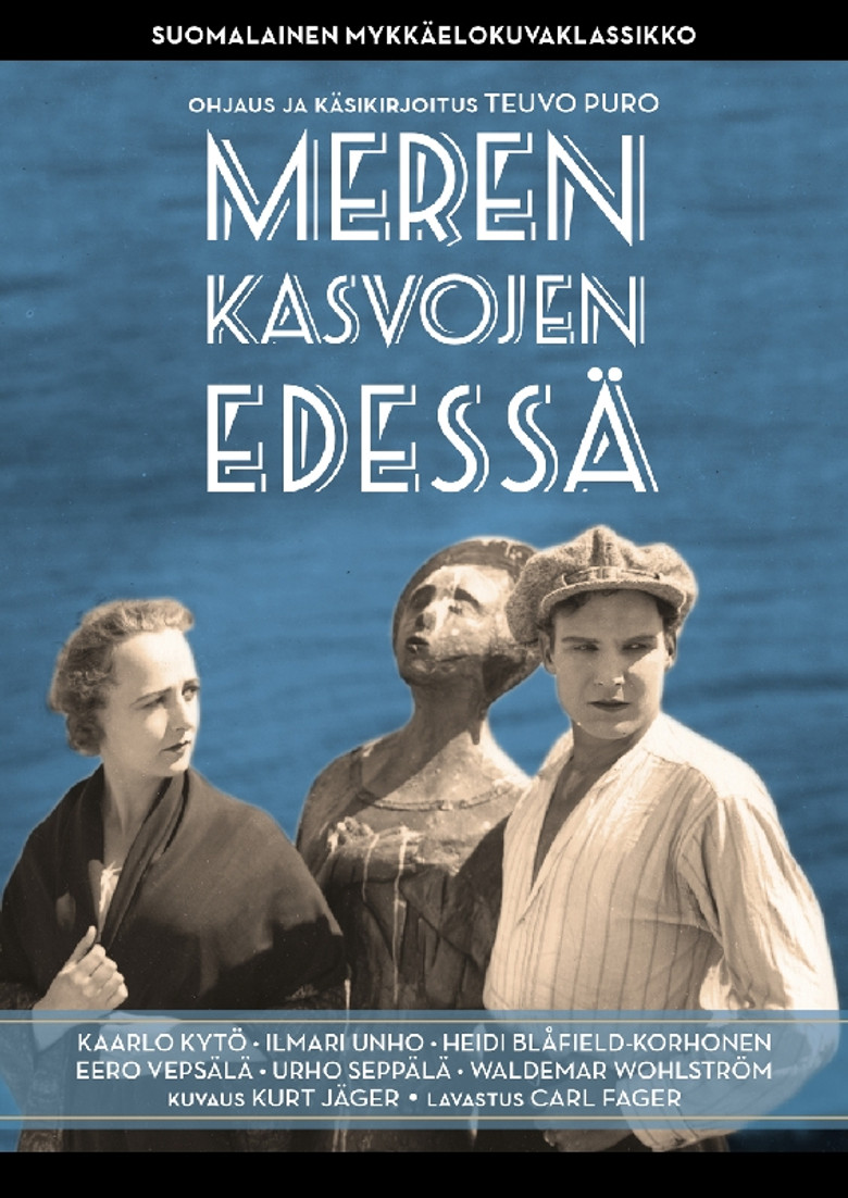 Meren kasvojen edessä poster background