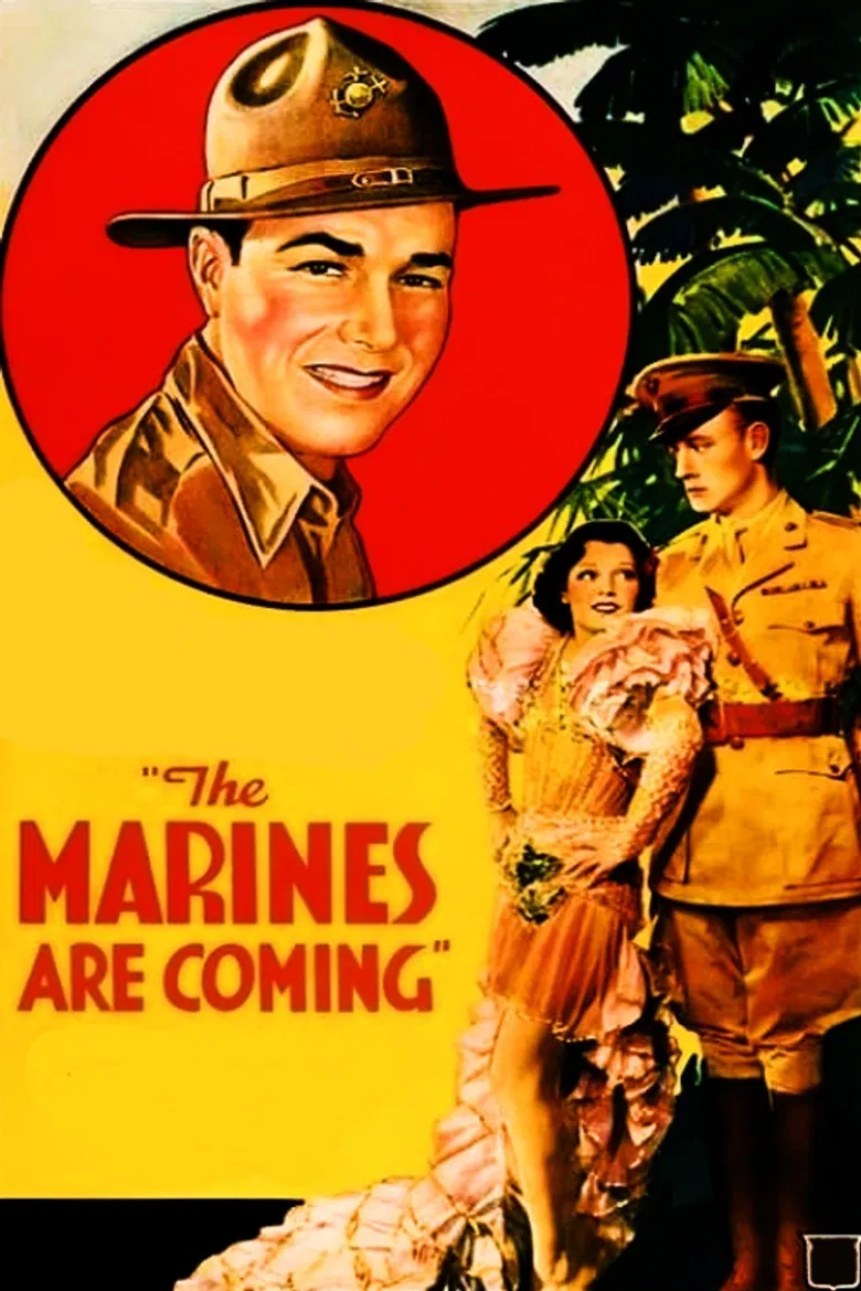 The Marines Are Coming poster background