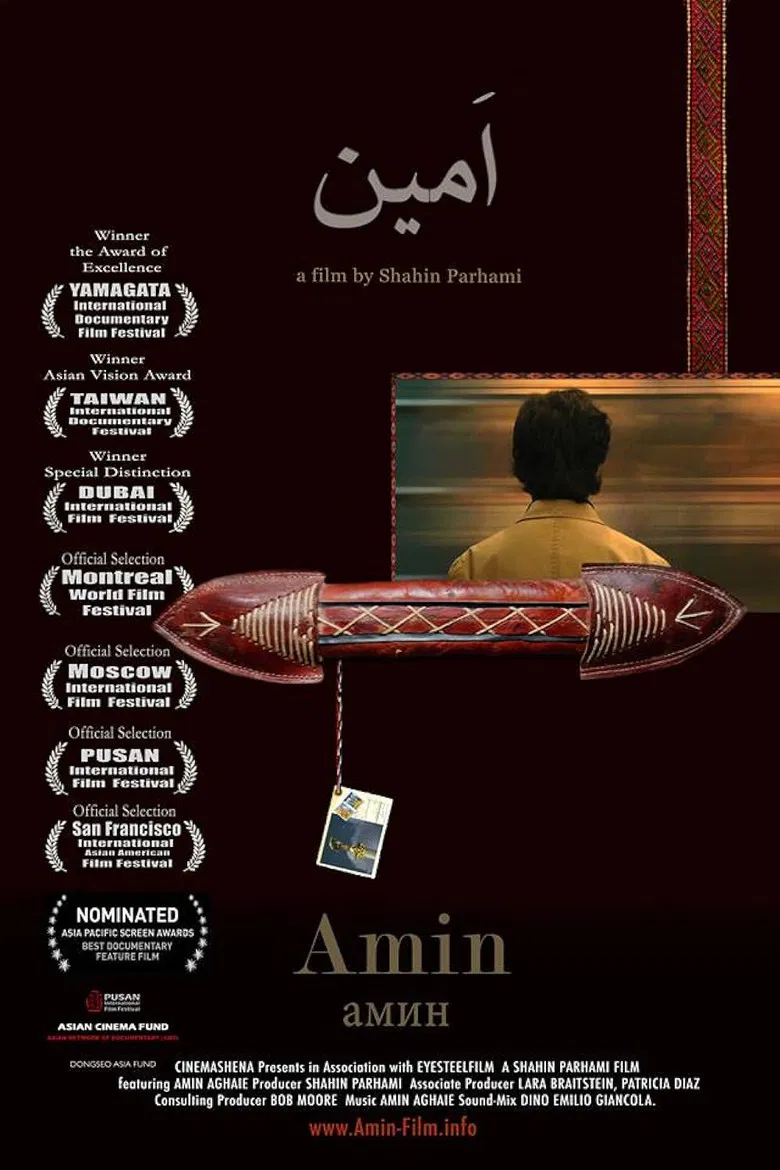 Amin poster background
