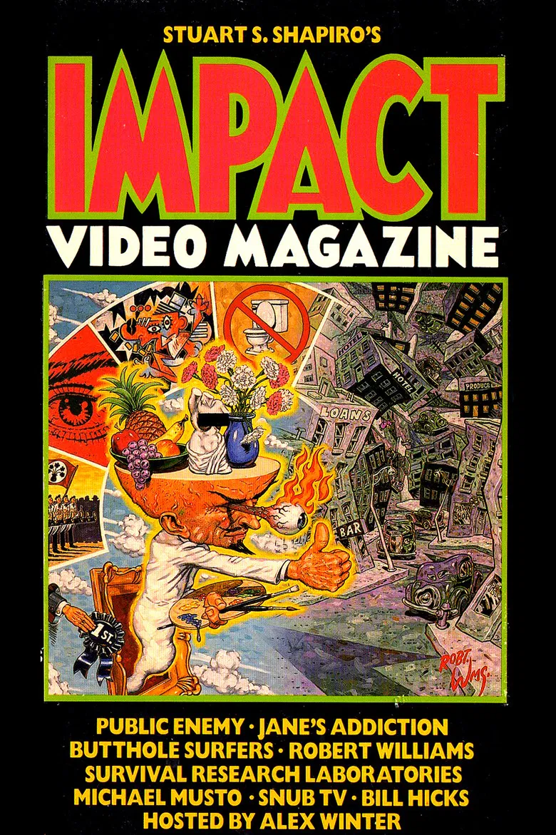 Impact Video Magazine poster background
