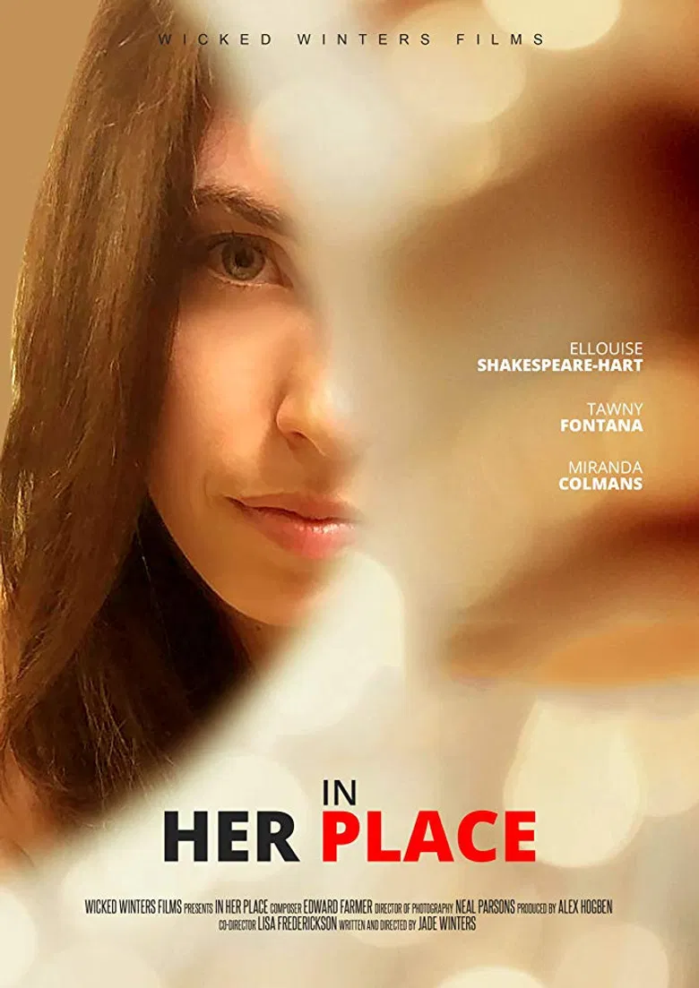 In Her Place poster background