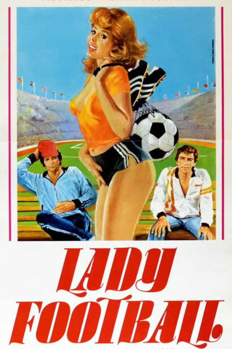 Lady Football poster background