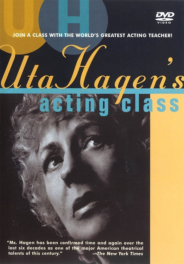 Uta Hagen's Acting Class poster background