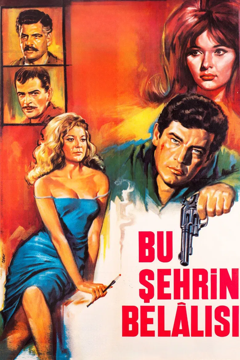 Bu Şehrin Belalısı poster background