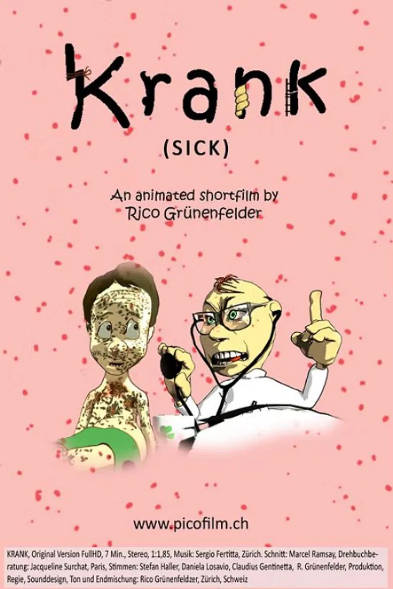 Sick poster background