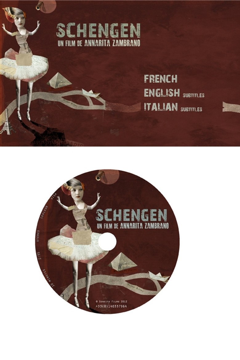 Schengen poster background