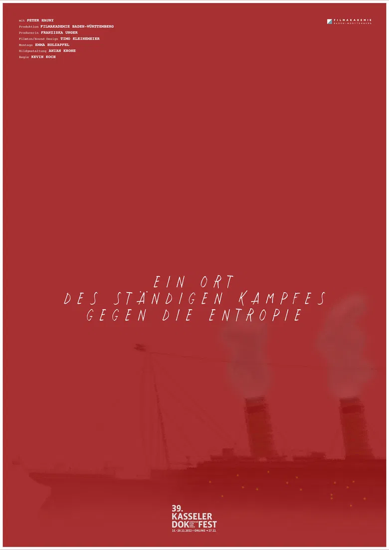 A place of constant struggle against entropy poster background