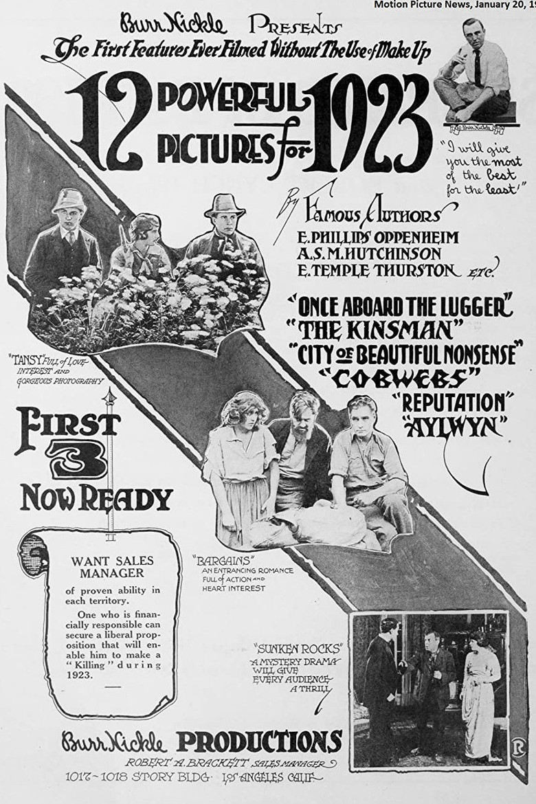 The City of Beautiful Nonsense poster background