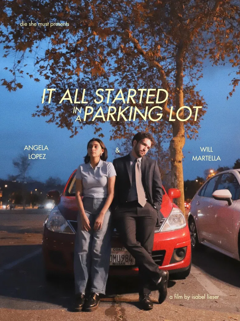 It All Started In A Parking Lot poster background