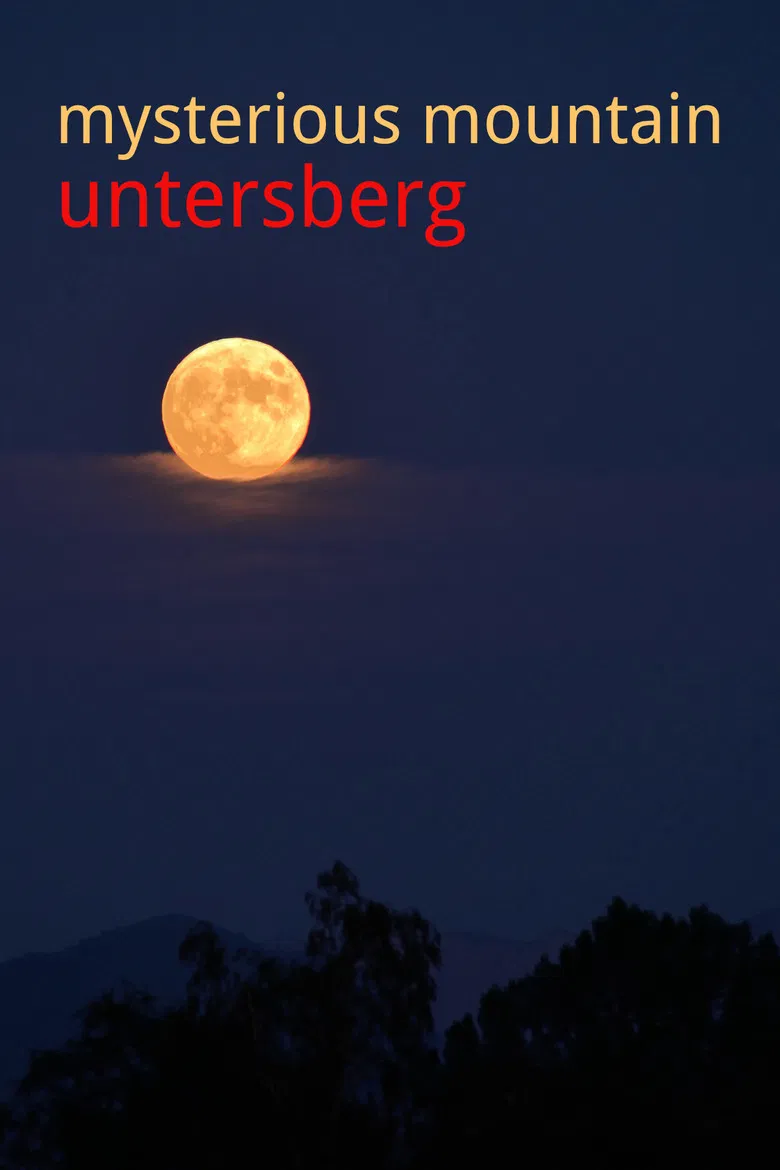 Mysterious Mountain Untersberg poster background