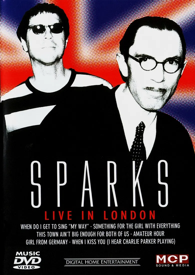 Sparks - Live in London poster background