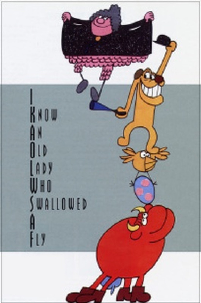 I Know an Old Lady Who Swallowed a Fly poster background