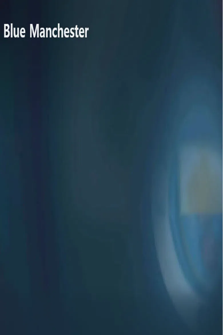 Blue Manchester poster background