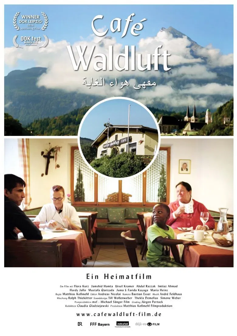 Cafe Waldluft poster background