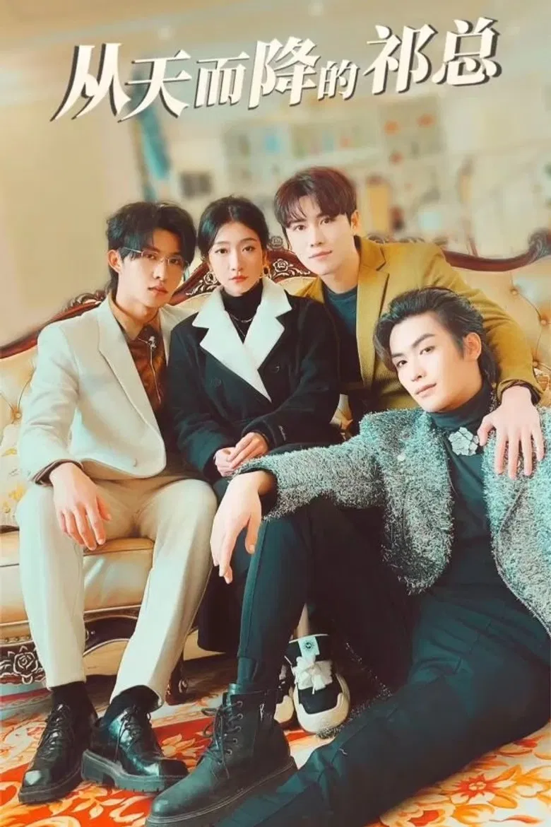 从天而降的祁总 poster background