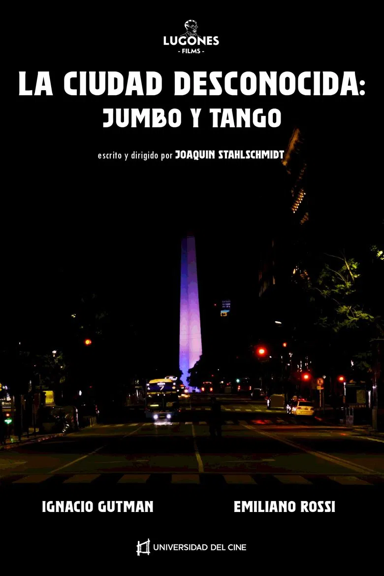 The Lost City: Jumbo and Tango poster background