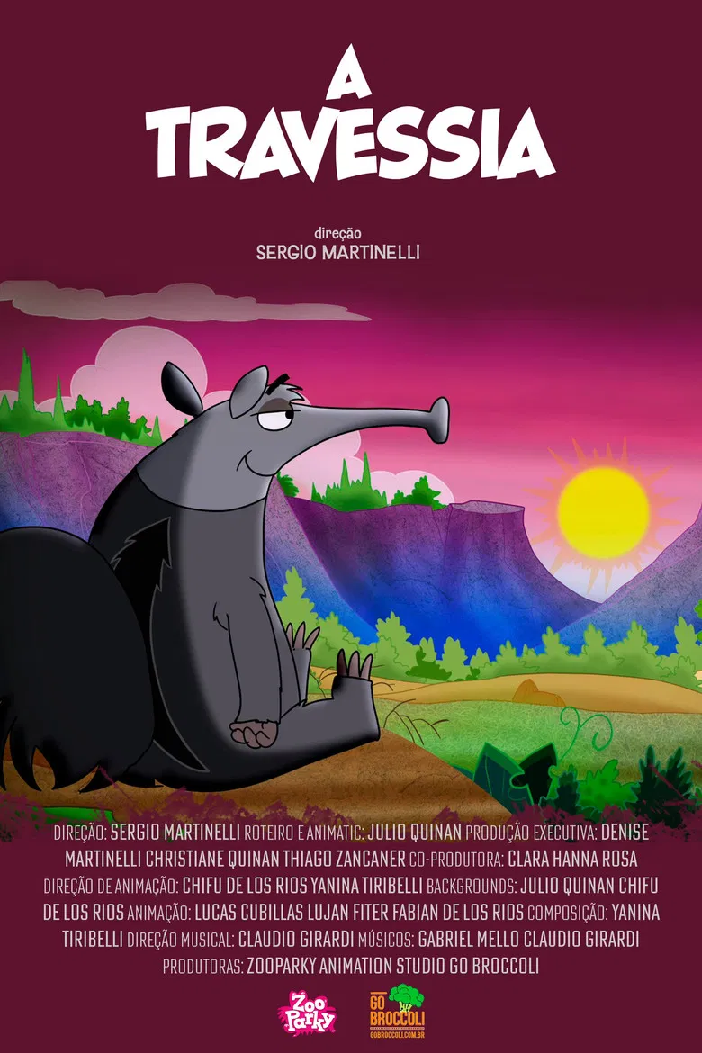 A Travessia poster background