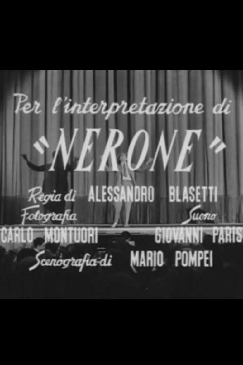 Nerone poster background