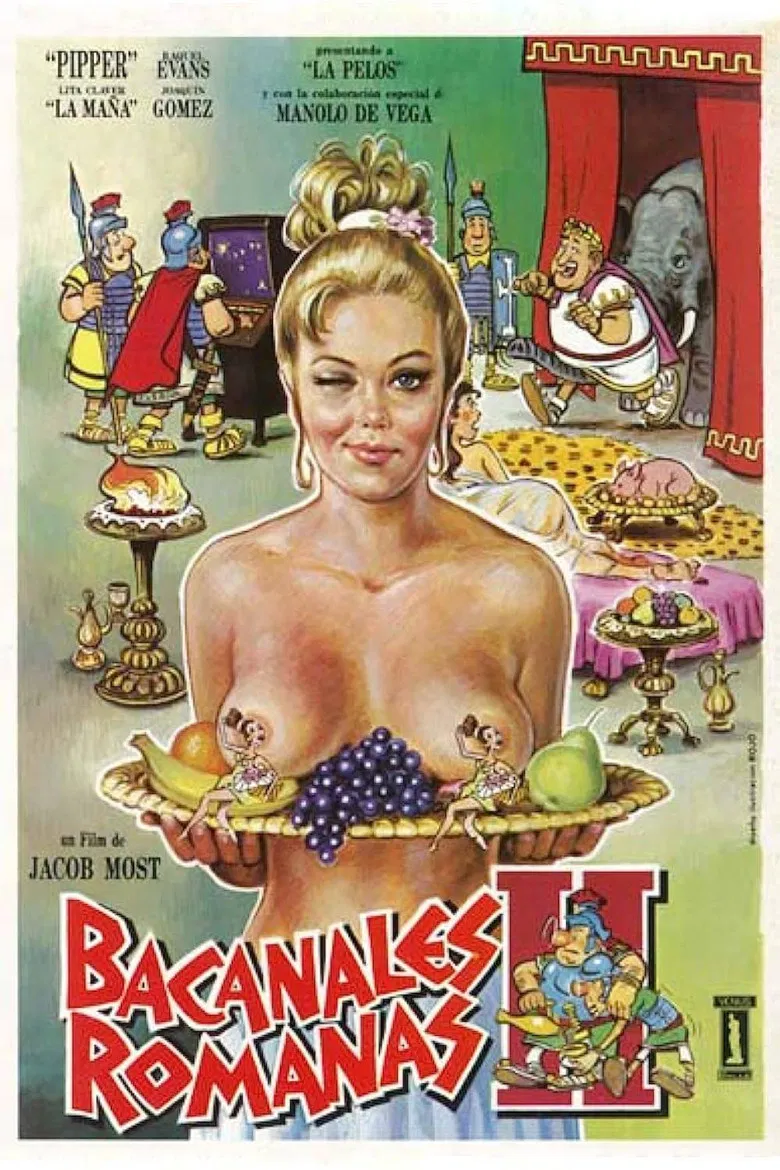 Bacanales romanas, II Parte poster background
