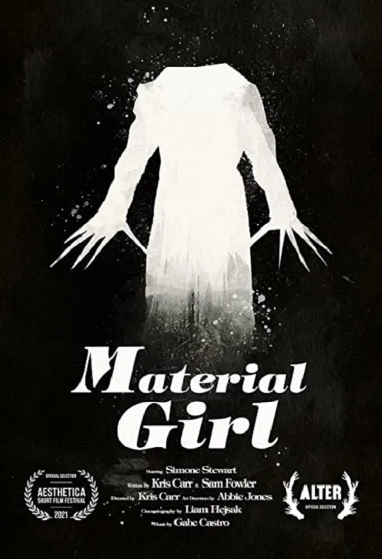 Material Girl poster background