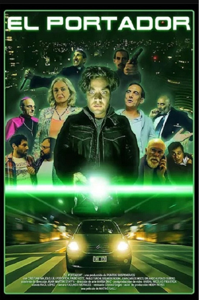 El portador poster background