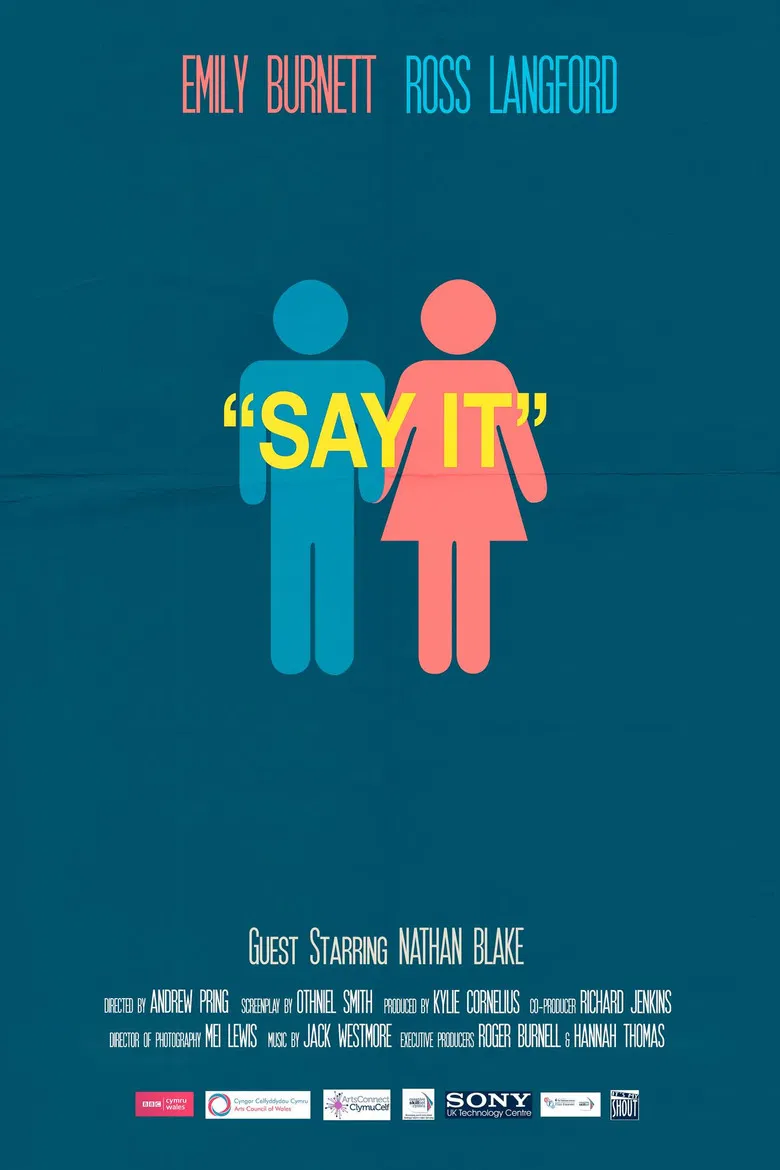 Say It poster background