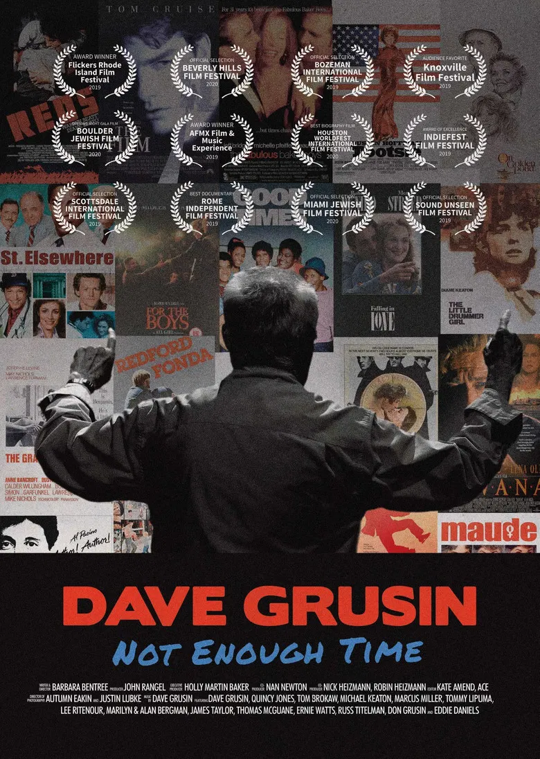 Dave Grusin: Not Enough Time poster background