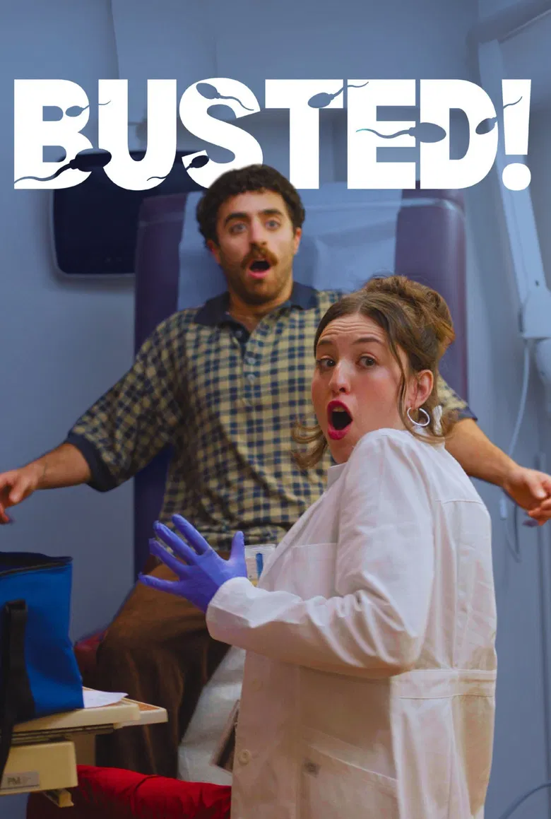 BUSTED! poster background