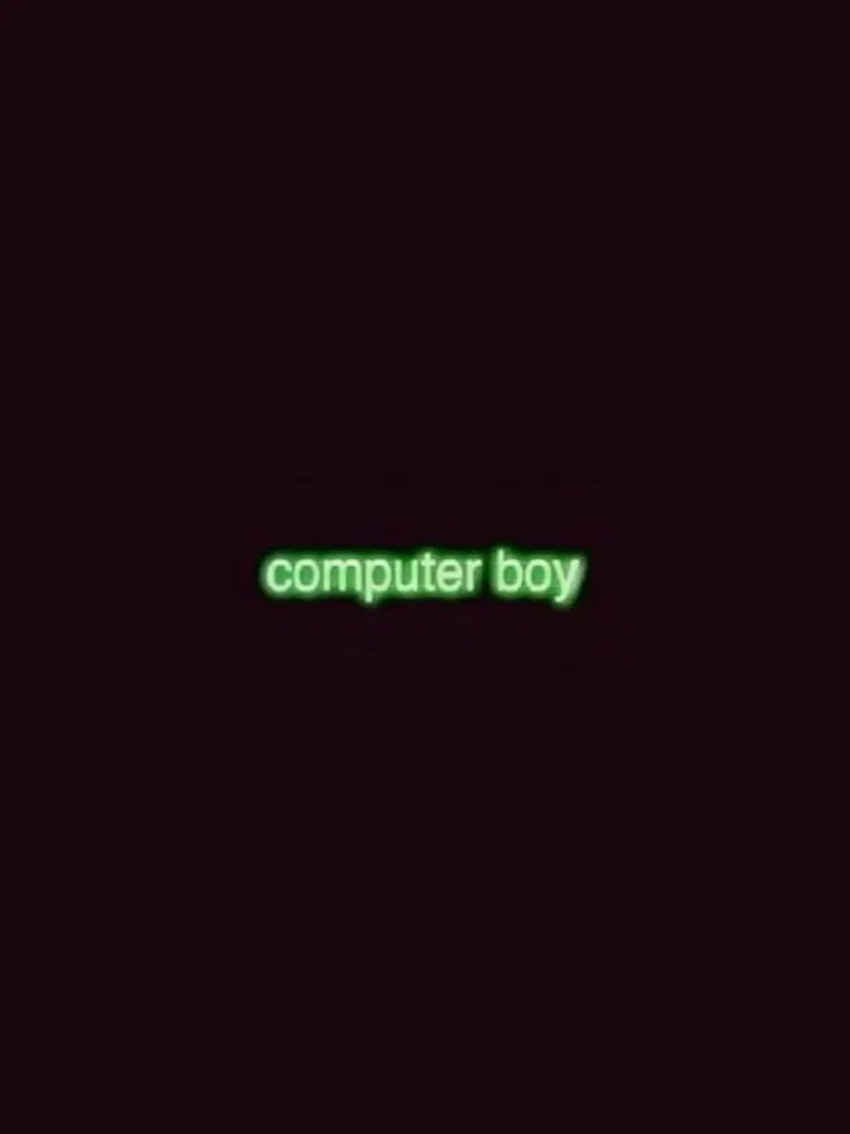 Computer Boy poster background