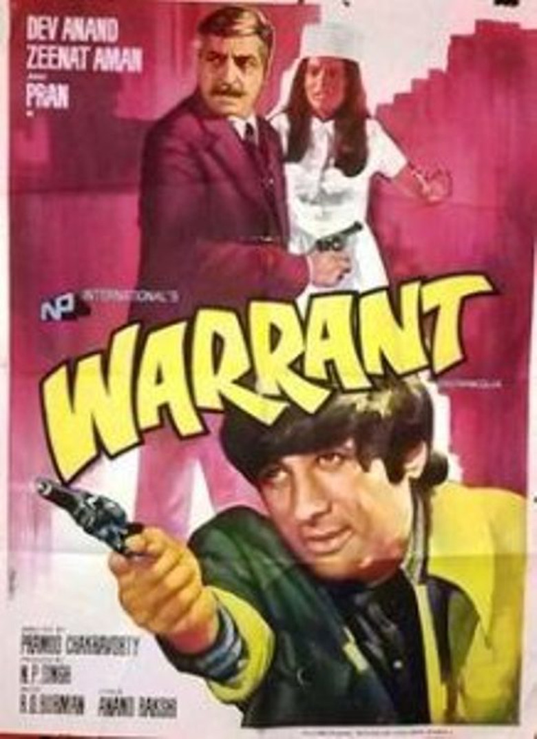 Warrant poster background