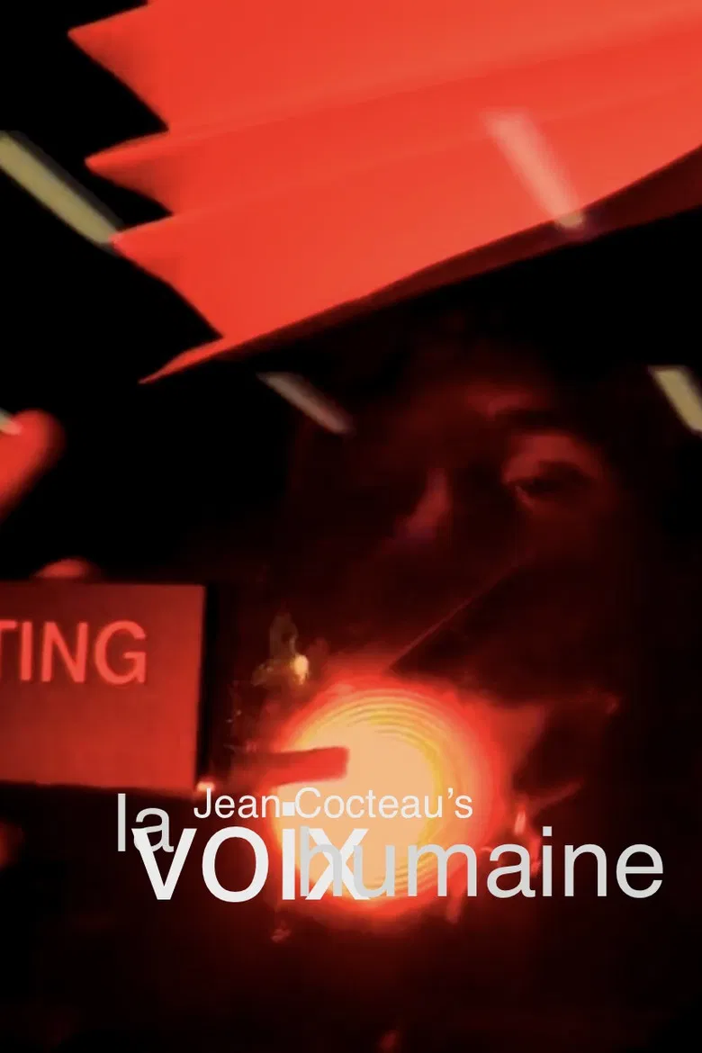 Jean Cocteau's The Human Voice poster background