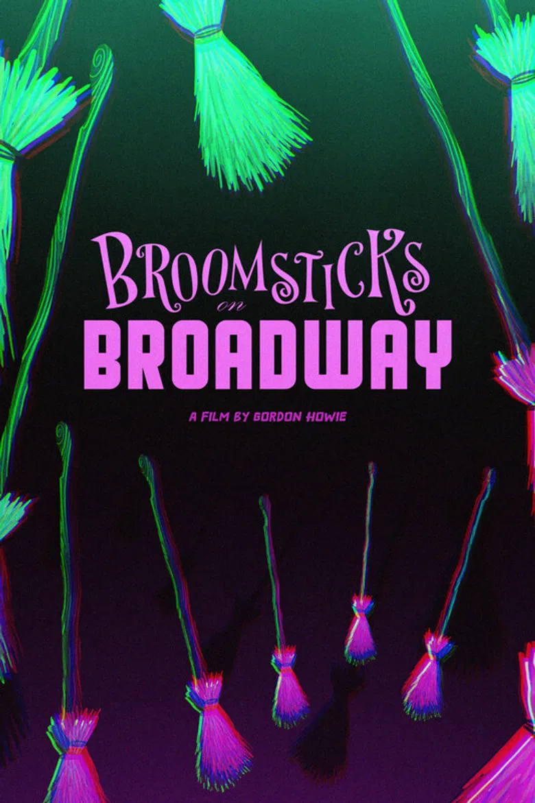 Broomsticks on Broadway poster background