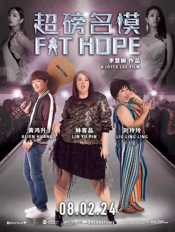 Fat Hope poster background