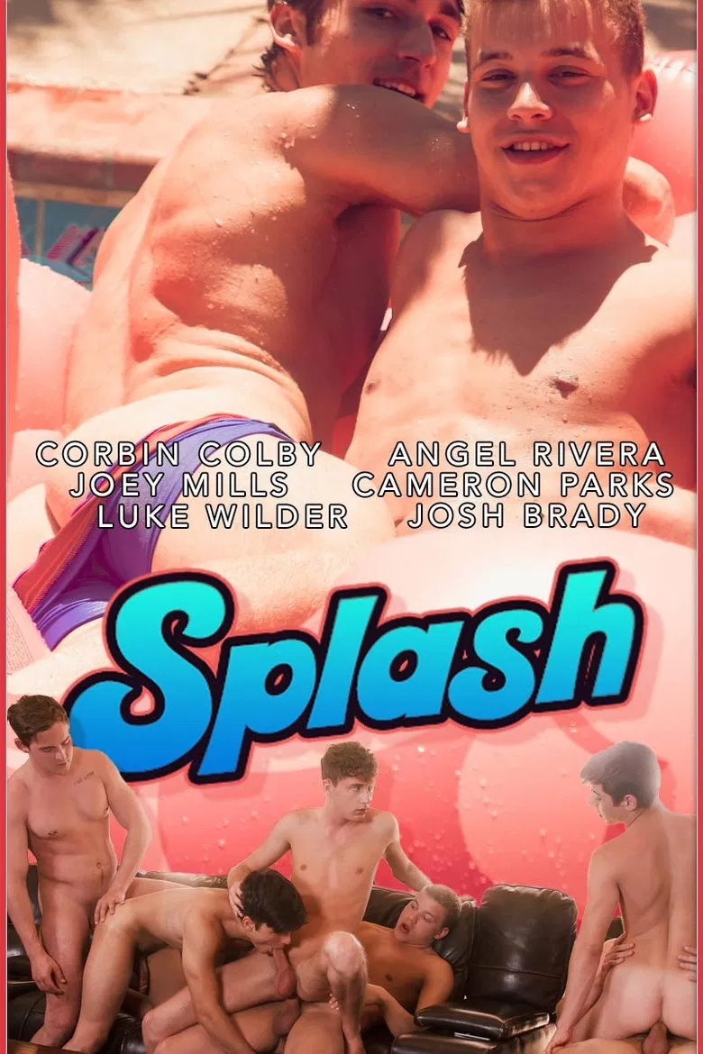 Splash poster background