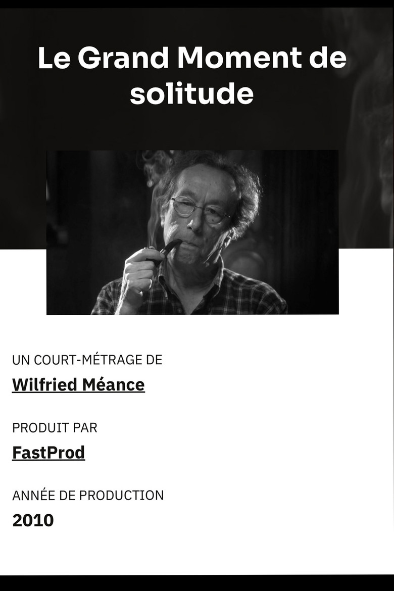 Le grand moment de solitude poster background