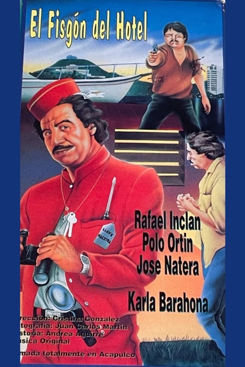 El fisgón del hotel poster background