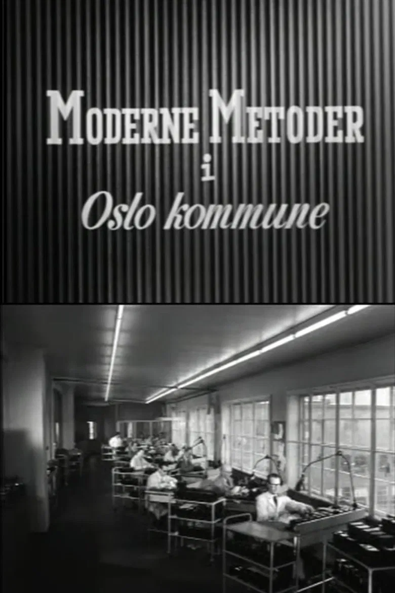 Oslofilm: Moderne metoder i Oslo kommune poster background