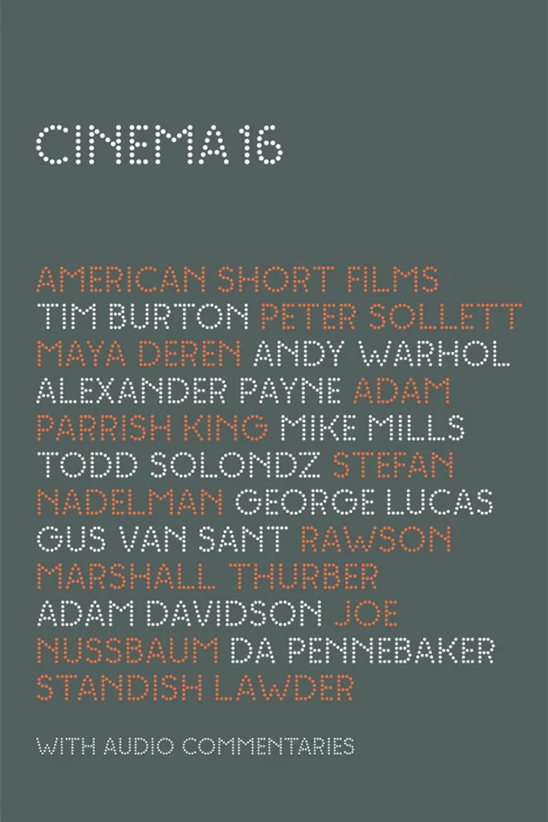 Cinema16: American Short Films poster background