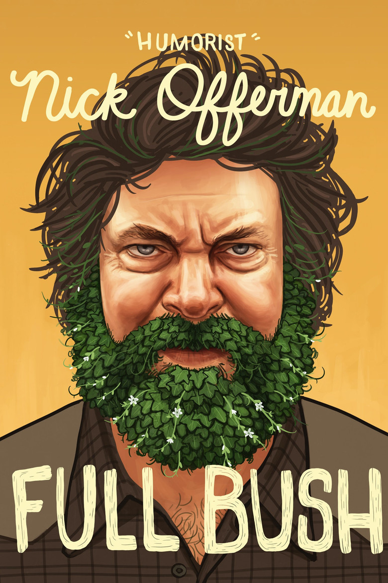 Nick Offerman: Full Bush poster background