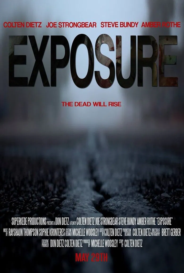 Exposure poster background