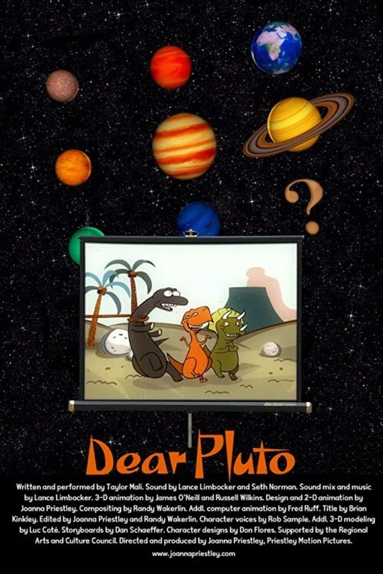 Dear Pluto poster background