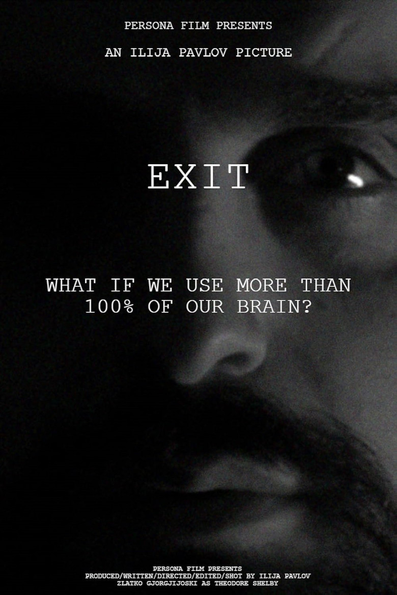 Exit poster background