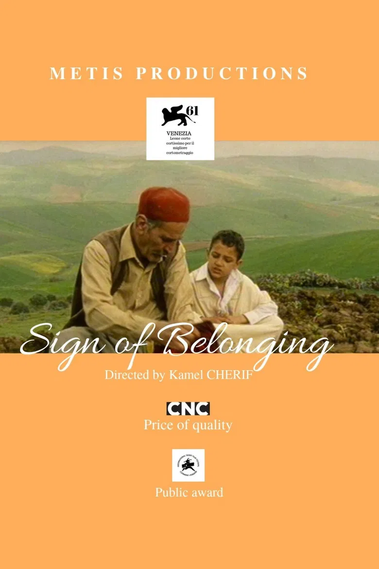 Signe d'appartenance poster background