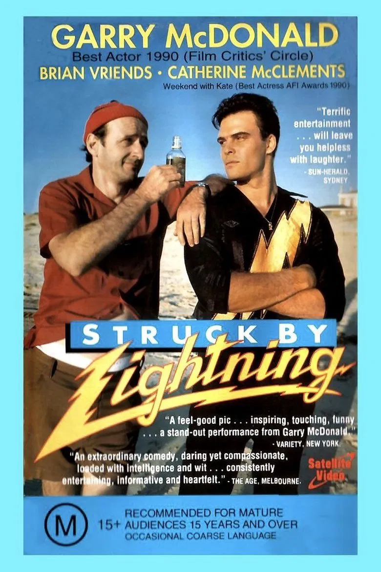 Struck by Lightning poster background