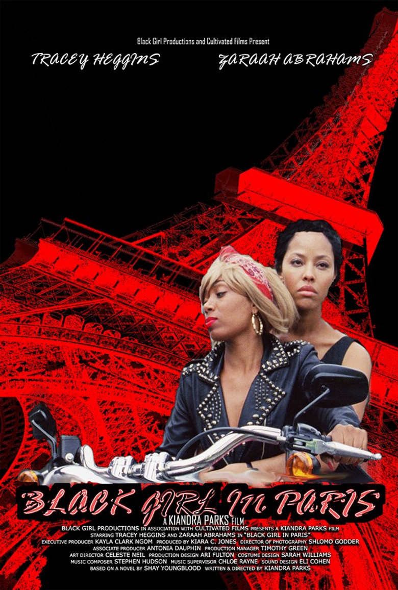Black Girl in Paris poster background
