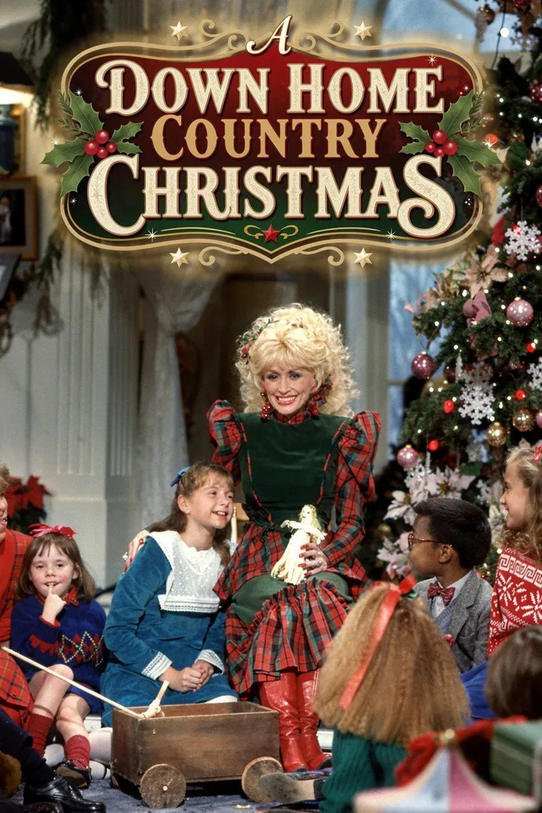 A Down Home Country Christmas poster background