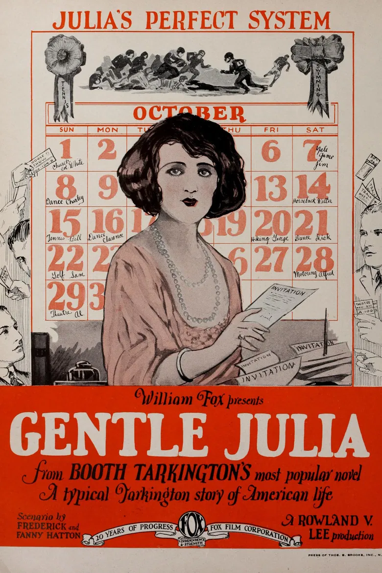 Gentle Julia poster background