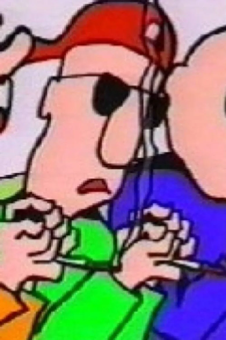 Trapped poster background